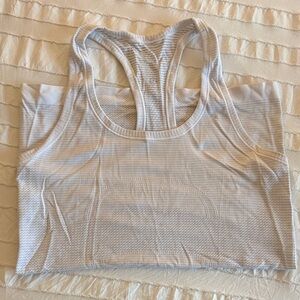 lululemon athletica White Tank Top - Swiftly Tech Razorback